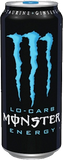 Monster Lo Carb Energy Blue Can 16 oz