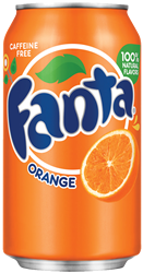 Fanta Orange Can 12 oz