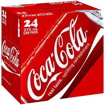 Coke Can 12 oz 24pk