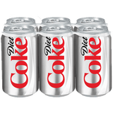 Diet Coke Can 12 oz 6 pack