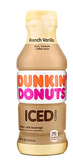 Dunkin Donuts Iced Coffee French Vanilla 13.7 oz