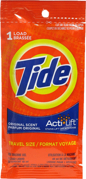 Tide Detergent Travel Size
