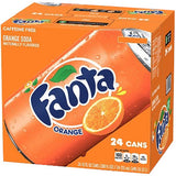 Fanta Orange Can 12 oz 24 ct