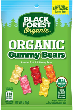Black Forest Organic Gummy Bears 4 oz
