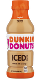 Dunkin Donuts Iced Coffee Original 13.7 oz