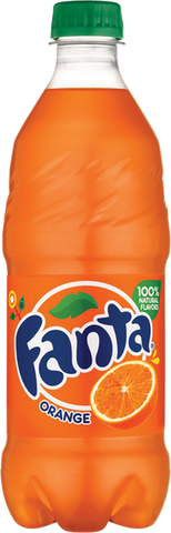 Fanta Orange Bottle 20 oz