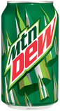 Mountain Dew Can 12 oz
