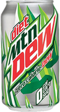 Diet Mountain Dew Can 12 oz